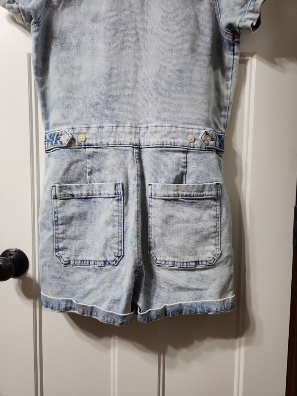 NWOT GAP Denim Romper - 8T - Picture 6 of 7